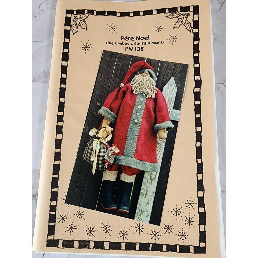 Babette's Country Treasures Pere Noel the Chubby Little Elf Himself Pattern